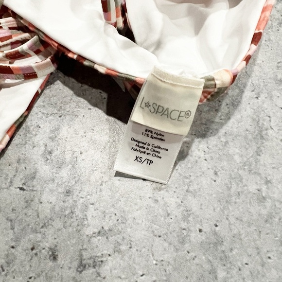 NEW L*SPACE Bikini Kristen Top & Joy Bitsy Bottom Geometric SET Size XS - Picture 3 of 7